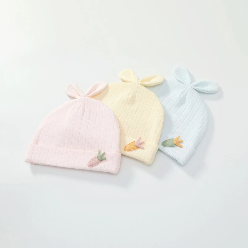 2023 Toddler Newborn Baby Hat Bunny Ears Boys And Girls Solid Cotton Beanie Caps Cute Infant Comfortable Sleep Hats 0-3m
2023 Toddler Newborn Baby Hat Bunny Ears Boys And Girls Solid Cotton Beanie Caps Cute Infant Comfortable Sleep Hats 0-3m