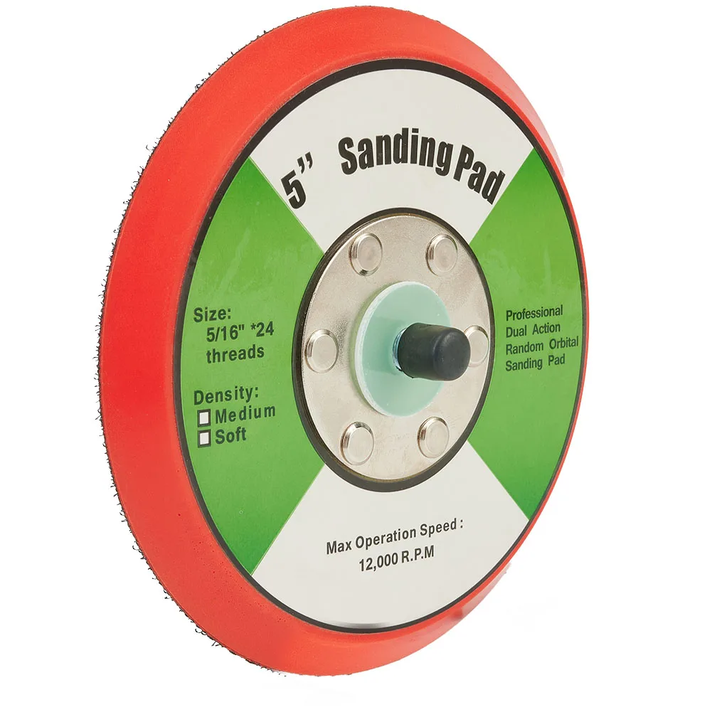 125mm Backing Pad Hook -Loop Backing Plate 5 16inch-24 Thread Self Adhesive Backed Plate Abrasive Disks For Sanders
125mm Backing Pad Hook -Loop Backing Plate 5 16inch-24 Thread Self Adhesive Backed Plate Abrasive Disks For Sanders