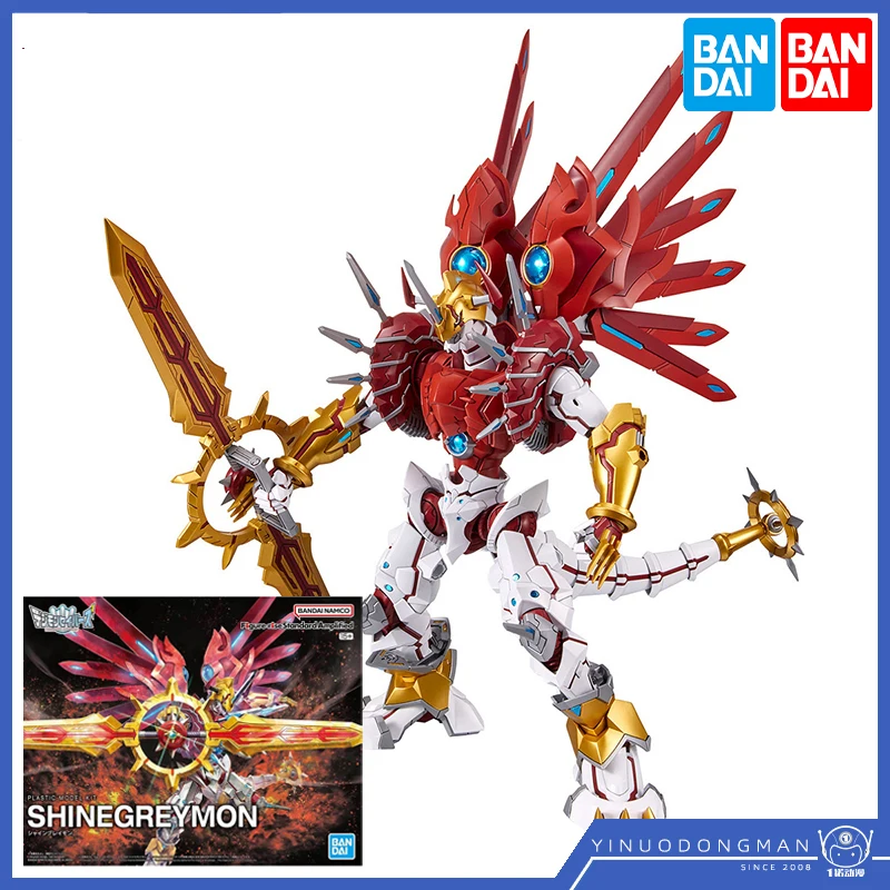 Bandai Genuine Digimon Adventure Figure rise FRS Savior Assembly Shine Greymon Action Figure Model Toys Gift for Birthday
Bandai Genuine Digimon Adventure Figure rise FRS Savior Assembly Shine Greymon Action Figure Model Toys Gift for Birthday