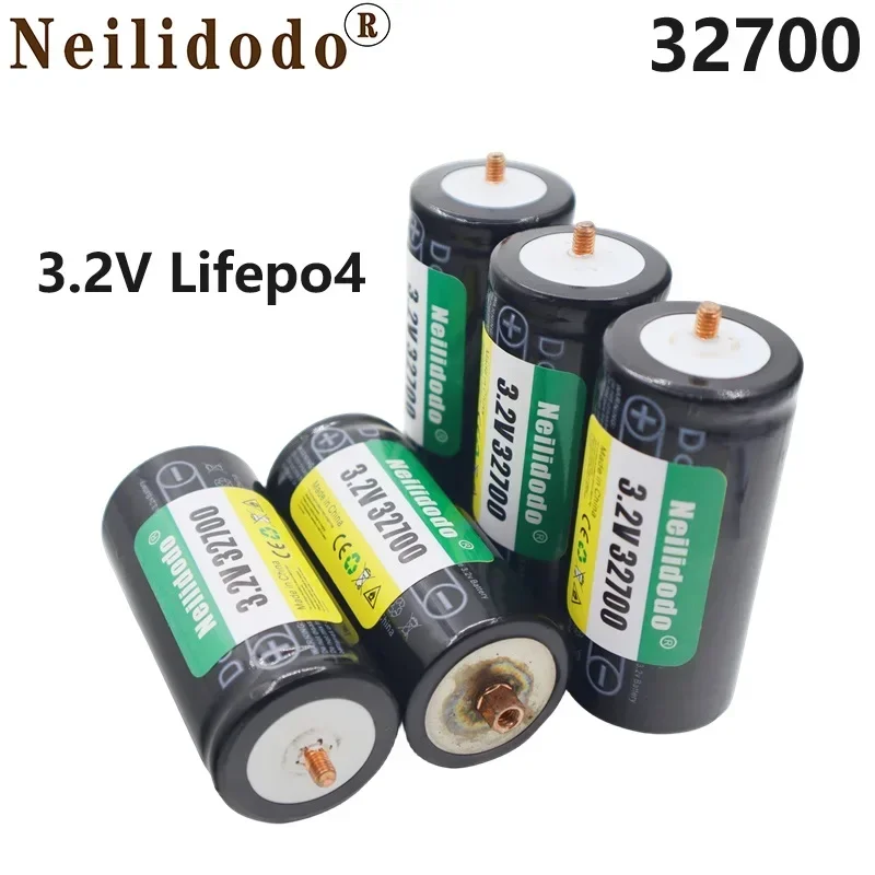 

Aviation Arrival 32700 Lifepo4 3.2V Lithium Iron Phosphate Battery 60A Discharge DIY with Screw Rechargeable Battery Power Tools