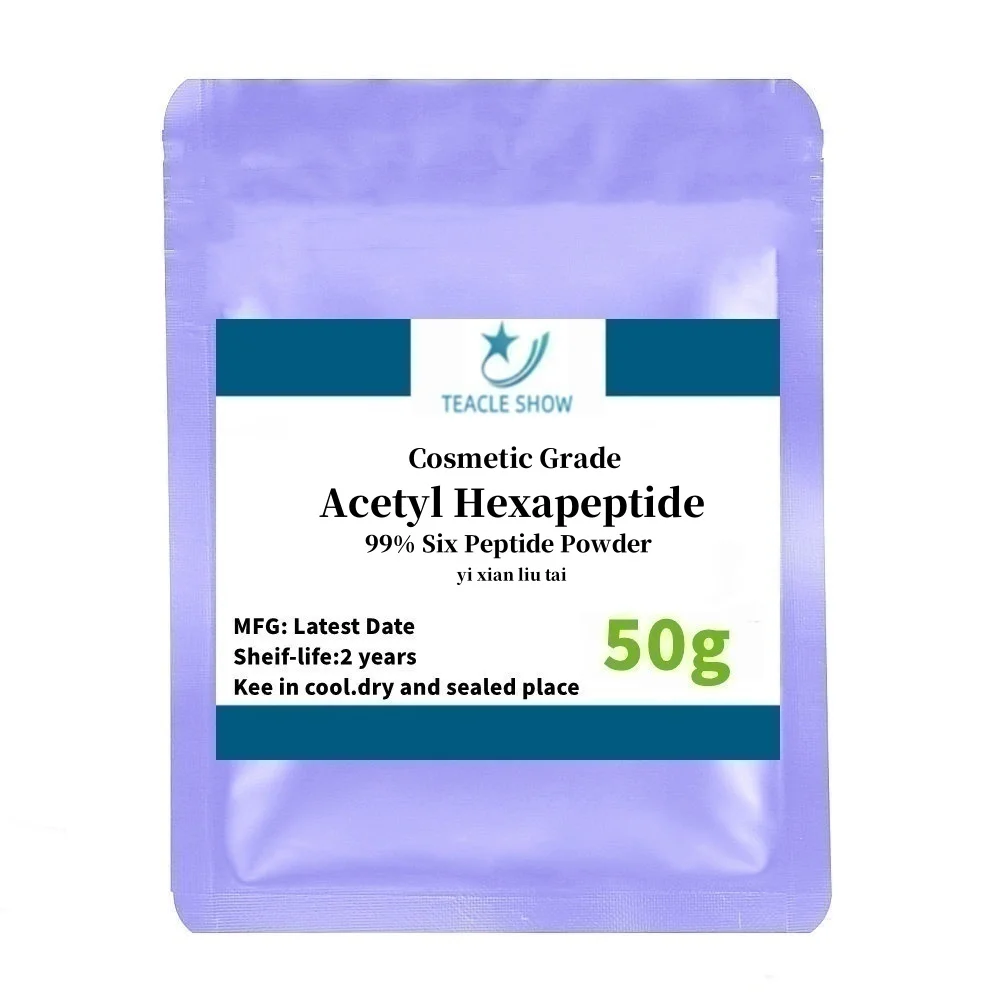 Шесть пептидных порошков, ацетилгексапептид, против морщин, увлажняющий, антивозрастной, косметическое сырье, сделай сам
Шесть пептидных порошков, ацетилгексапептид, против морщин, увлажняющий, антивозрастной, косметическое сырье, сделай сам