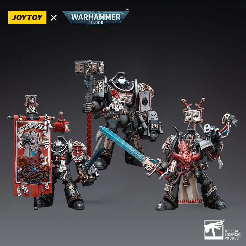 JOYTOY 40K 1/18 Grey Knights Terminator Caddon Vibova Incanus Neodan Retius Akantar Movable Model Toys Figure Ornaments Gifts
JOYTOY 40K 1/18 Grey Knights Terminator Caddon Vibova Incanus Neodan Retius Akantar Movable Model Toys Figure Ornaments Gifts