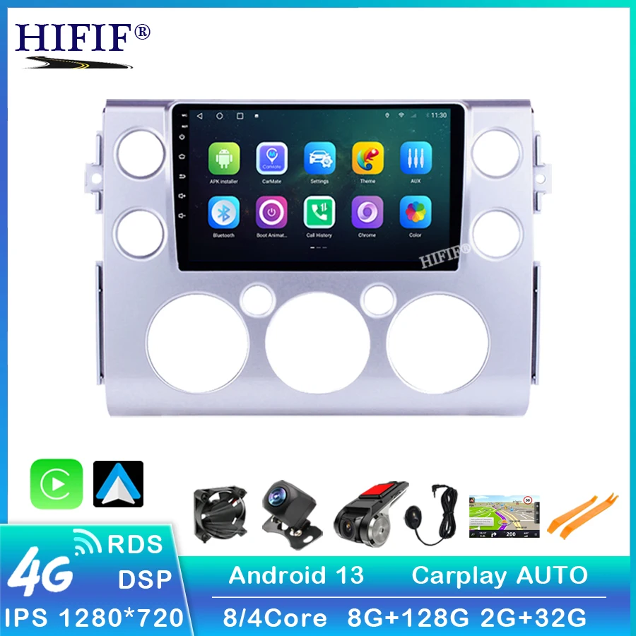 Автомагнитола на Android 13 для Toyota FJ Cruiser 2006-2019, стерео-навигация, GPS, Carplay, мультимедийный видеоплеер, 2din DVD
Автомагнитола на Android 13 для Toyota FJ Cruiser 2006-2019, стерео-навигация, GPS, Carplay, мультимедийный видеоплеер, 2din DVD