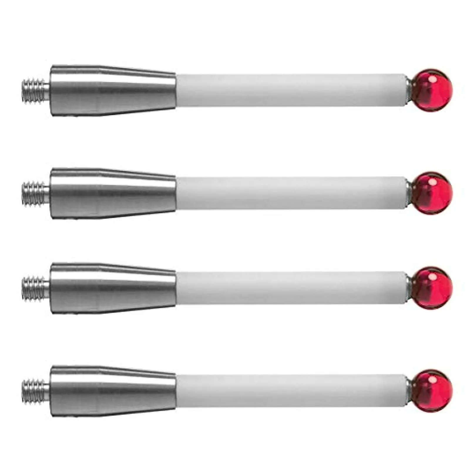 Durable Cmm Probe Stylus for CMM Machine Tools M4 Thread Shank 6mm Diameter Red Gemstones Ball Tips A 5000 3709
Durable Cmm Probe Stylus for CMM Machine Tools M4 Thread Shank 6mm Diameter Red Gemstones Ball Tips A 5000 3709