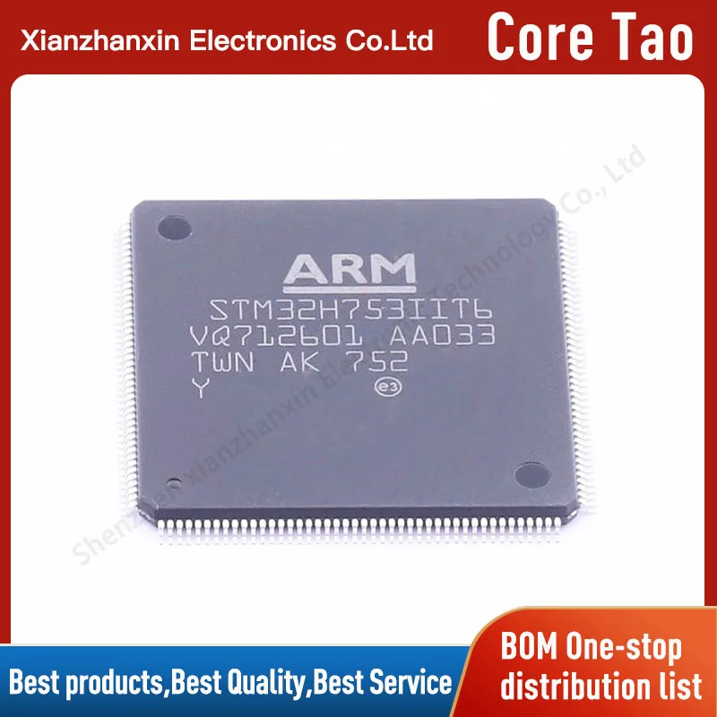 1PCS/LOT TM32H753IIT6 STM32H753 753IIT6 LQFP176 New original micro controller
1PCS/LOT TM32H753IIT6 STM32H753 753IIT6 LQFP176 New original micro controller