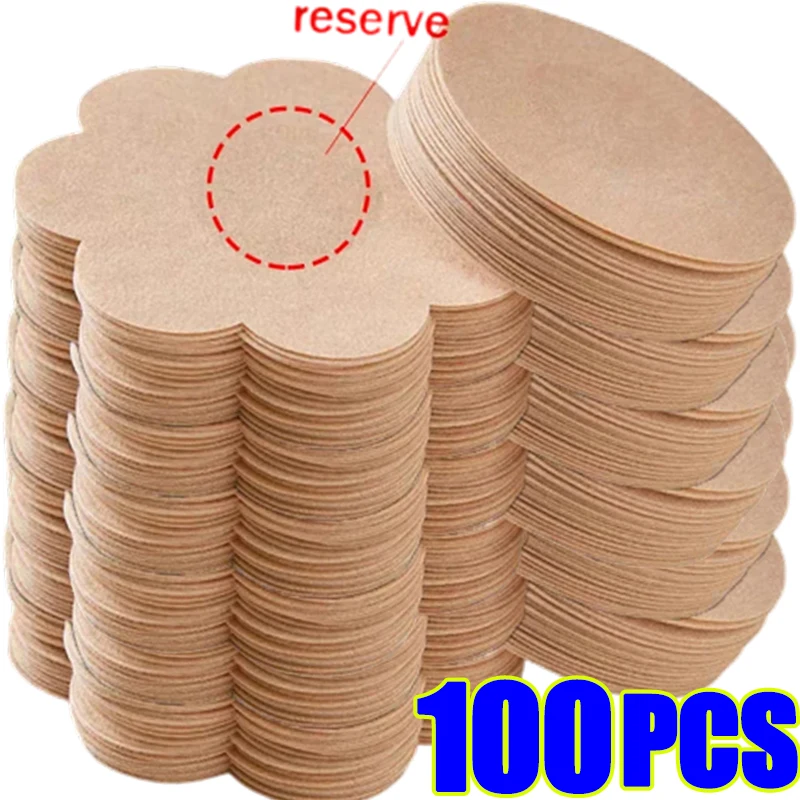 

2-100pcs Women's Invisible Nipple Pasties Breast Lift Tape Overlays on Bra Stickers Chest One-off Nipple Covers Pads Accessories