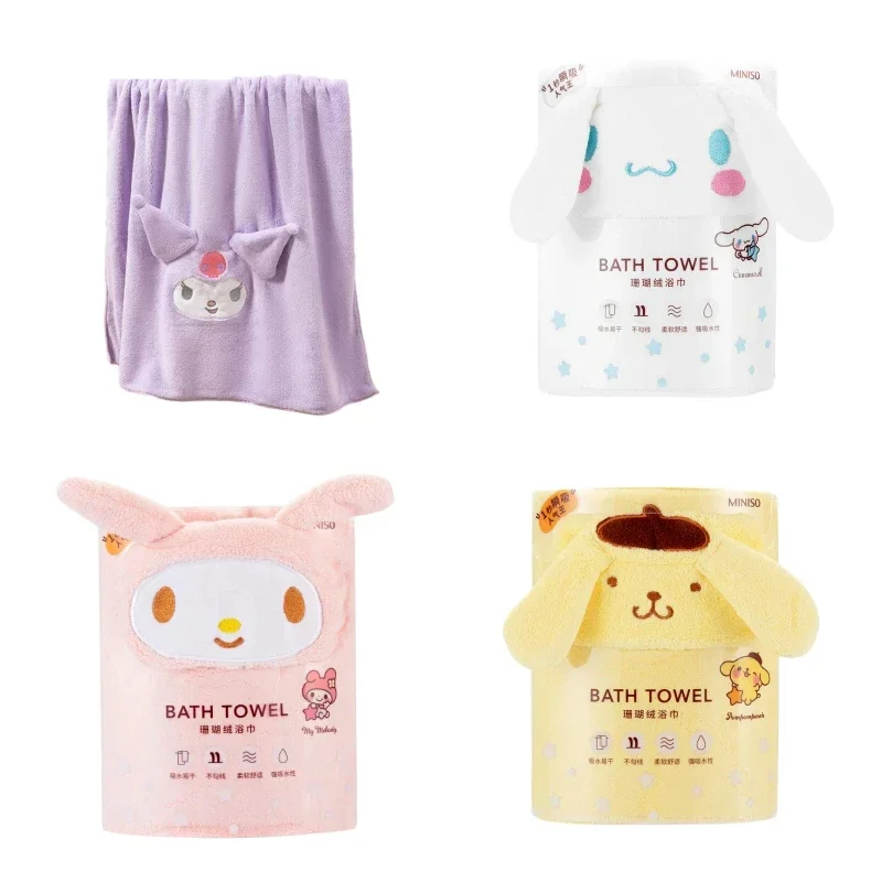Kawaii Sanrio Cinnamoroll My Melody Kuromi полотенце для сушки волос банное полотенце мультяшный милый абсорбирующий Быстрый головной платок высокое качество подарок для девушки
Kawaii Sanrio Cinnamoroll My Melody Kuromi полотенце для сушки волос банное полотенце мультяшный милый абсорбирующий Быстрый головной платок высокое качество подарок для девушки