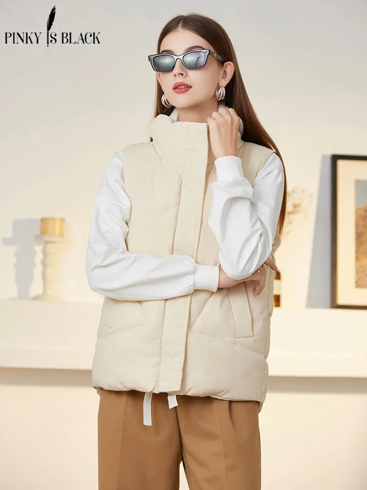 PinkyIsBlack Stand Collar Women Winter Vest Jacket 2023 New Short Vest Cotton Padded Sleeveless Down Cotton Waistcoat Female
PinkyIsBlack Stand Collar Women Winter Vest Jacket 2023 New Short Vest Cotton Padded Sleeveless Down Cotton Waistcoat Female