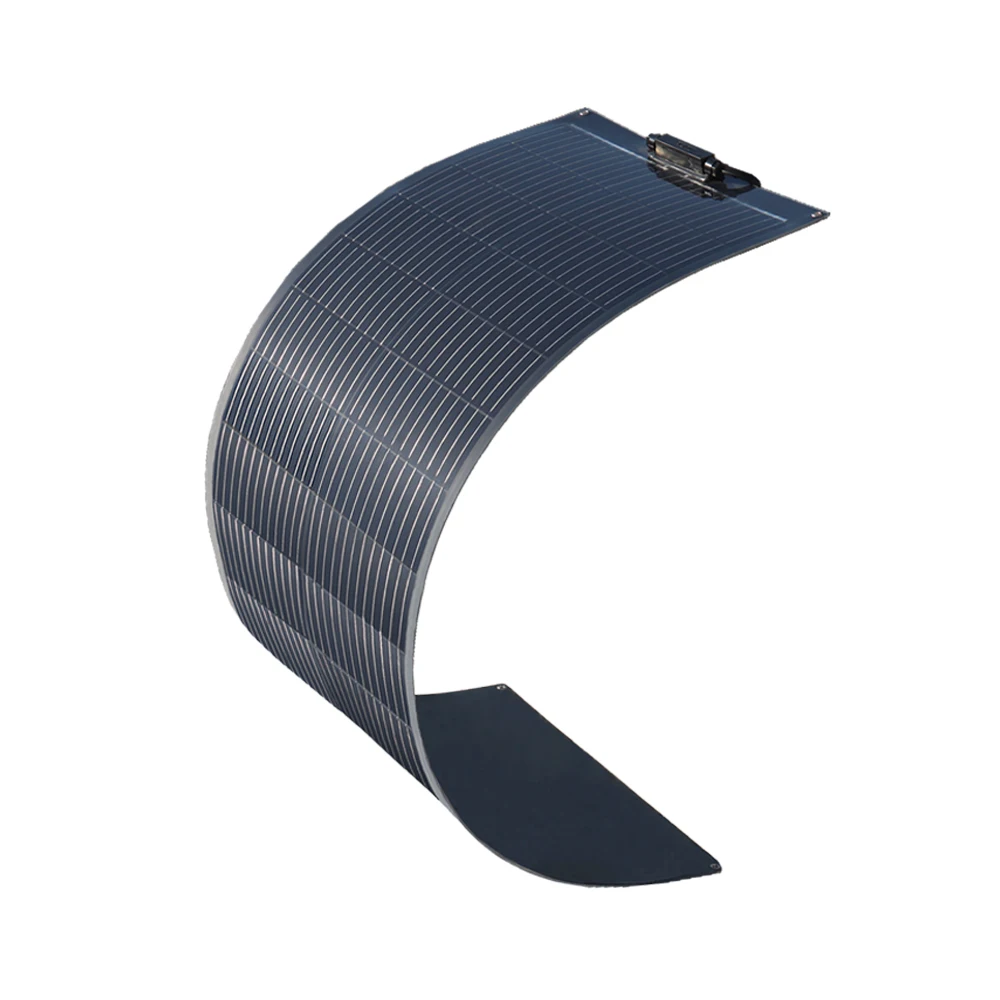 Panel Solar de 200W/100W, módulo de paneles solares, célula monocristalina de 100 vatios o 200 vatios para coche, barco, hogar, RV, cargador de batería Panel Solar de 200W/100W, módulo de paneles solares, célula monocristalina de 100 vatios o 200 vatios para coche, barco, hogar, RV, cargador de batería