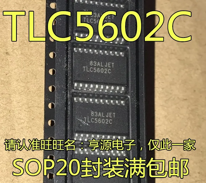 10 шт. Оригинальный Новый TLC5602CDW TLC5602 TLC5602CDWR SOP20 цифро-аналоговый преобразователь
10 шт. Оригинальный Новый TLC5602CDW TLC5602 TLC5602CDWR SOP20 цифро-аналоговый преобразователь
