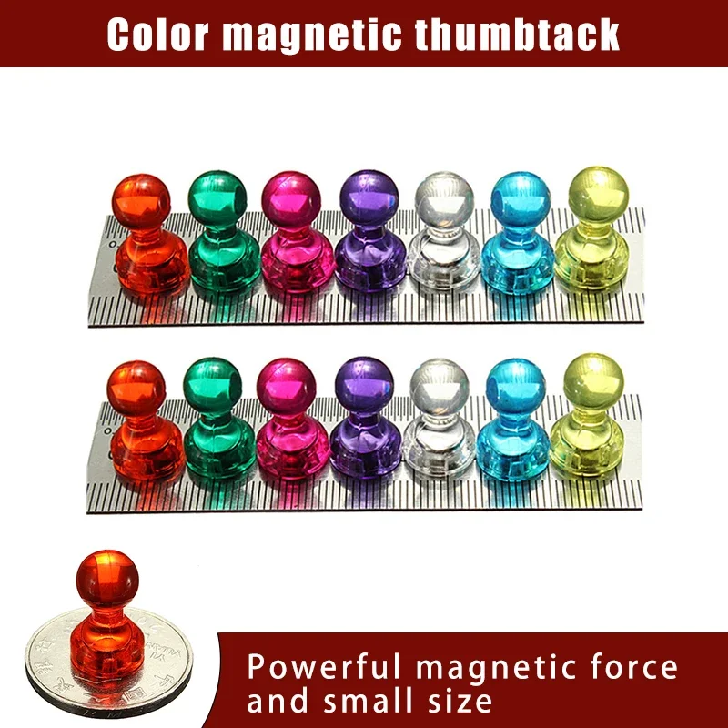 Strong Neodymium Noticeboard Pin Magnets Fridge DIY Whiteboard Uses in Office Advertising Education and Other Pur 10pcs
Strong Neodymium Noticeboard Pin Magnets Fridge DIY Whiteboard Uses in Office Advertising Education and Other Pur 10pcs