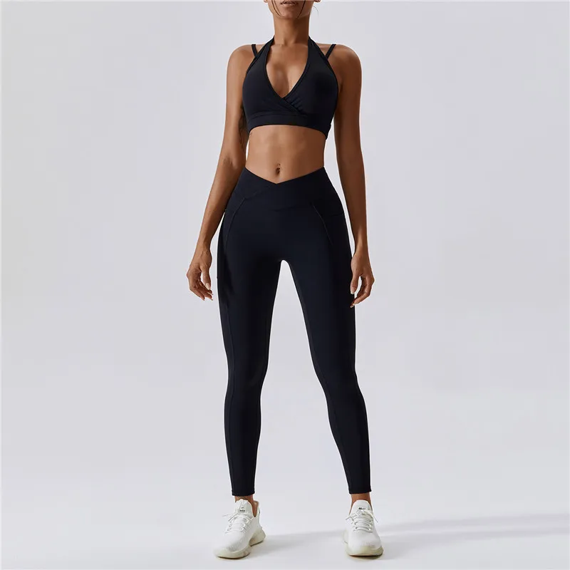 2PCS Sets Nude Yoga Suit Women Quick Drying Tight Running Set Sports Beauty Back Fitness Suit Sport Set Women
2PCS Sets Nude Yoga Suit Women Quick Drying Tight Running Set Sports Beauty Back Fitness Suit Sport Set Women