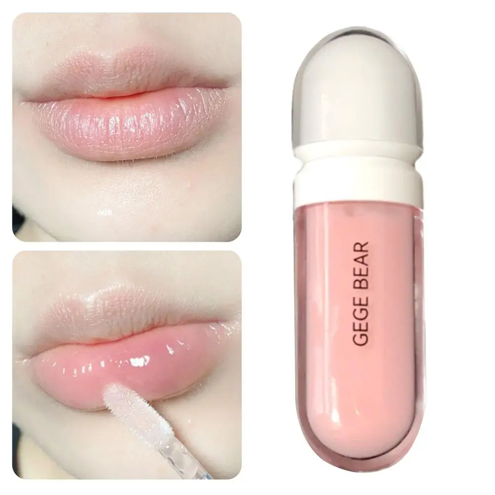 

Clear Moisture Lip Gloss Lip Oil Plumping Base Hydrating Jelly Liquid Moisturising Lip Makeup Lighten Lips Balm Lines Glaze Z9T0