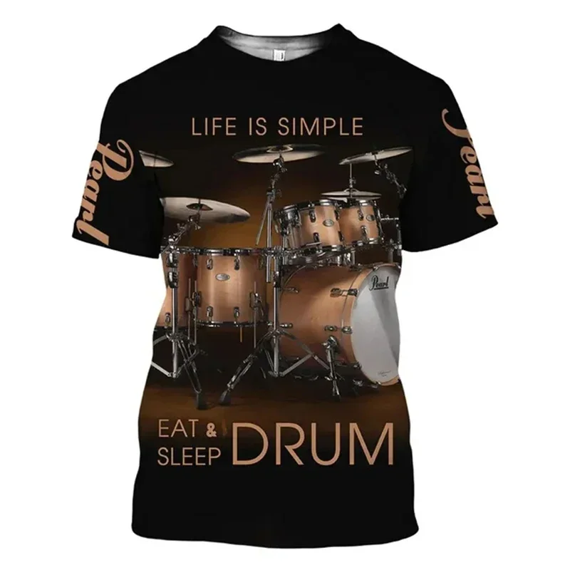 Summer Fashion Men T-shirt Drum Pattern 3d Print Graphs Short Sleeve Tops Y2k Casual O-neck Trend Men's Clothing Streetwear Tees
Summer Fashion Men T-shirt Drum Pattern 3d Print Graphs Short Sleeve Tops Y2k Casual O-neck Trend Men's Clothing Streetwear Tees