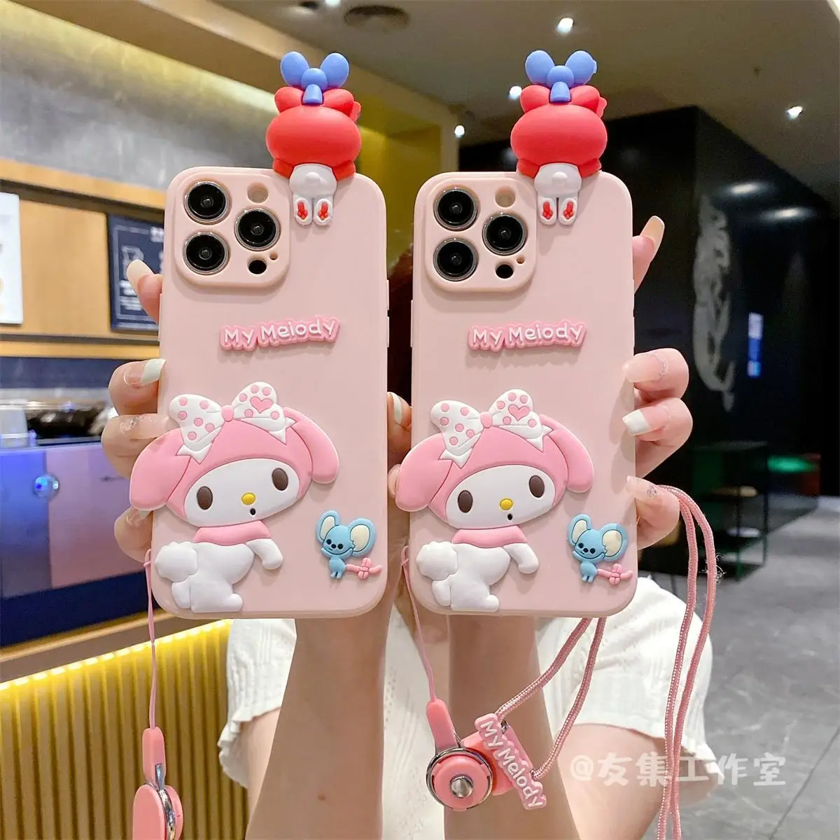 Sanrio Melody 3D чехол для телефона Samsung A31 A51 A71 A21S A50 A72 милый женский мультяшный чехол держатель для Galaxy A22 A13 A32 A52 A33 A53
Sanrio Melody 3D чехол для телефона Samsung A31 A51 A71 A21S A50 A72 милый женский мультяшный чехол держатель для Galaxy A22 A13 A32 A52 A33 A53
