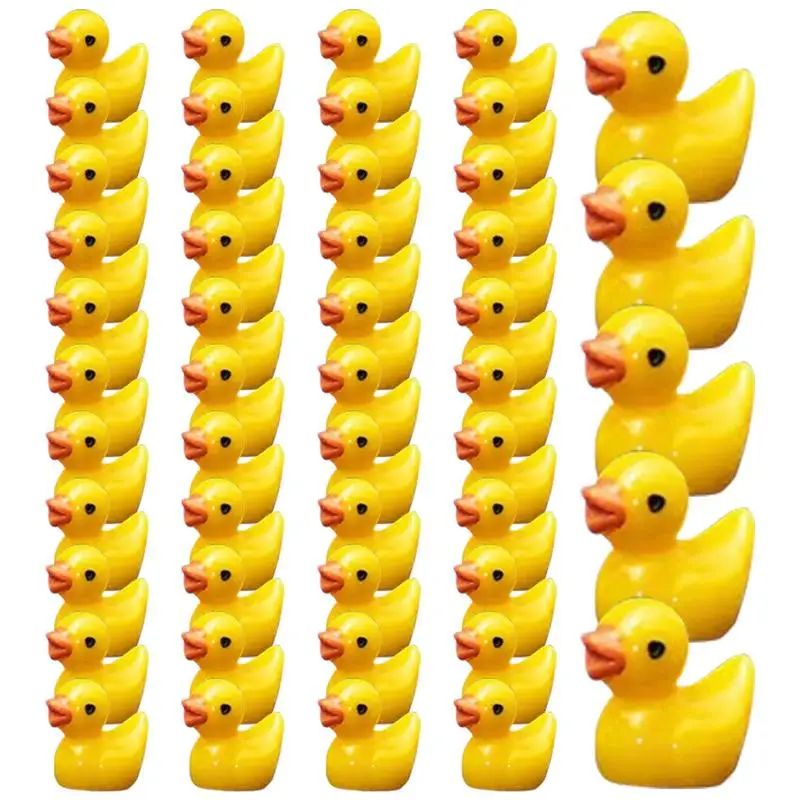 Resin Mini Figure Duck 50pcs Mini Resin Duck Miniature DIY Duck FiguresLandscape Aquarium Dollhouse Ornament For
Resin Mini Figure Duck 50pcs Mini Resin Duck Miniature DIY Duck FiguresLandscape Aquarium Dollhouse Ornament For