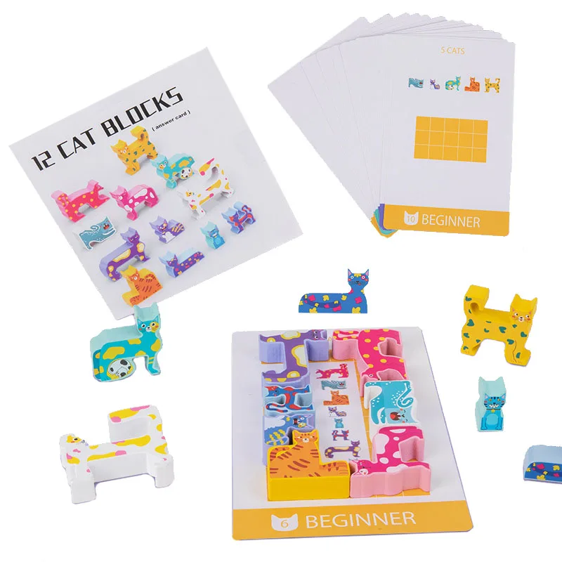 Детский развивающий конструктор «Кот»
Детский развивающий конструктор «Кот»