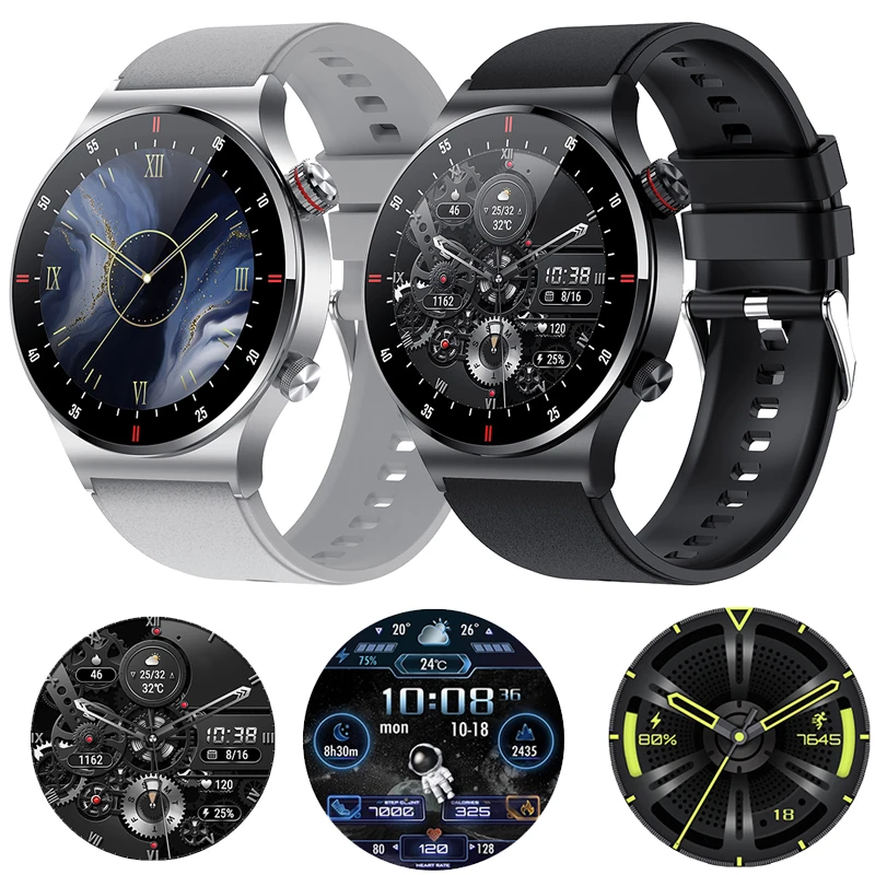 

for OnePlus 3 3T 5 5T 6 6T 7 Samsung Galaxy S22 Ultra Waterproof Sport FitnessTracker Weather Display Bluetooth Call Smartwatch