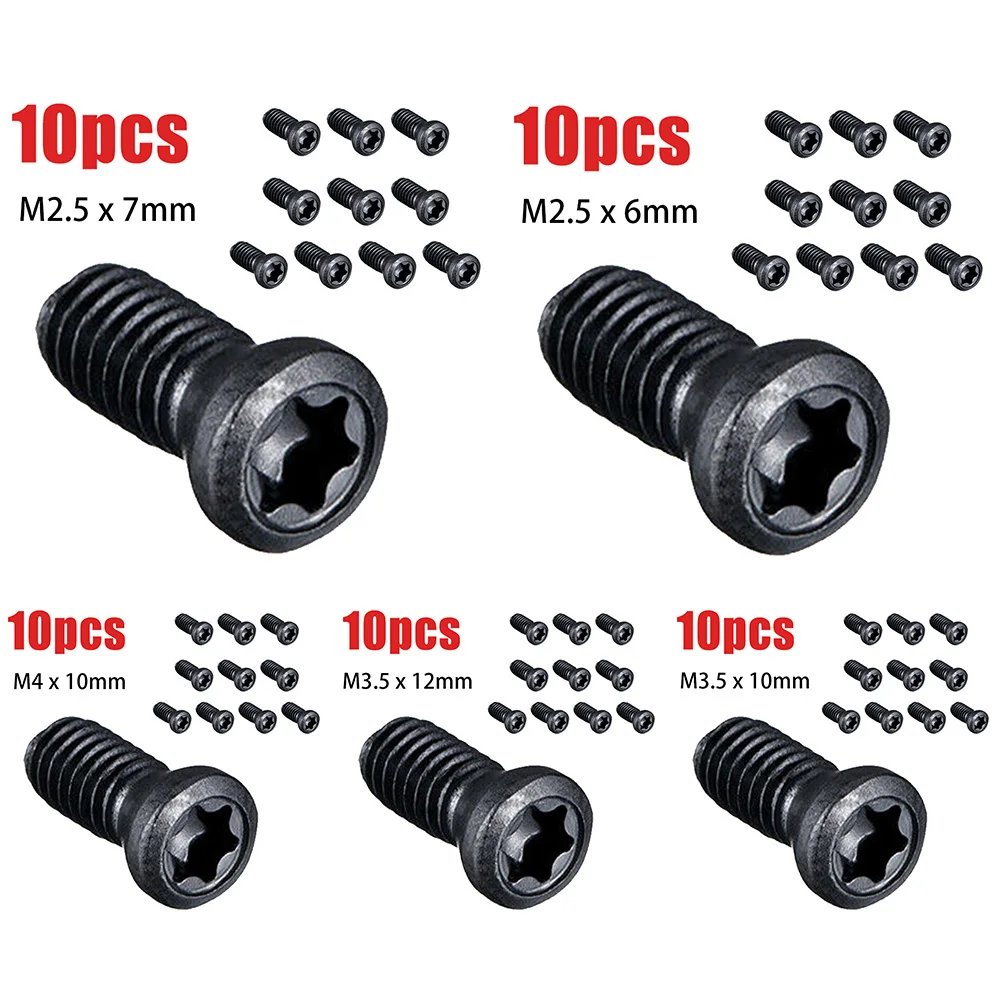 10Pcs M2.5/M3.5/Torx Screws For Replaces Carbide Insert CNC Lathe Tools Cutter Bar Workshop Working Hand Tools Supplies
10Pcs M2.5/M3.5/Torx Screws For Replaces Carbide Insert CNC Lathe Tools Cutter Bar Workshop Working Hand Tools Supplies