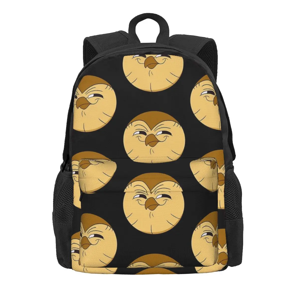 

Рюкзак с изображением совы для мальчиков и девочек, детские школьные ранцы, детский мультяшный рюкзак для ноутбука, вместительная сумка на плечо