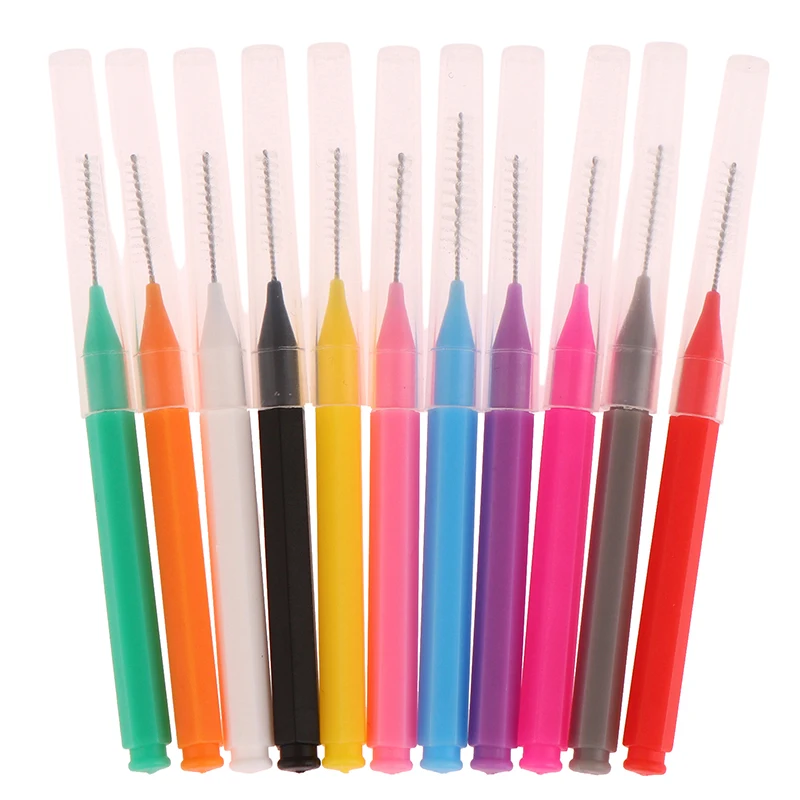 

20Pcs Mini Eyebrow Brush Brow Perm Brush Disposable Brow Lifting Brushes Bendable Micro Eyelash Brush Applicators Makeup Tools