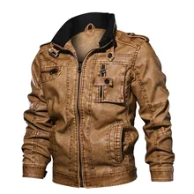 Mountainskin Men's PU Jacket Leather Coat Autumn Slim Fit Faux Leather Motorcycle Jackets Male Coats Brand Clothing SA591
Mountainskin Men's PU Jacket Leather Coat Autumn Slim Fit Faux Leather Motorcycle Jackets Male Coats Brand Clothing SA591