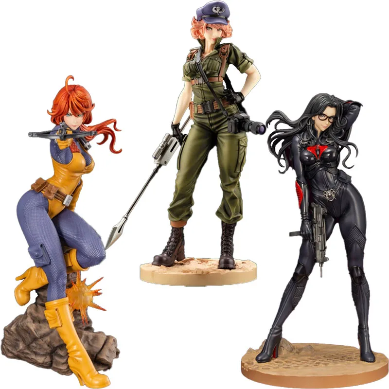 Kotobukiya G.I. Joe Bishoujo Series Rise of Cobra Scarlett Lady Jaye Anime Figure Model Collecile Action Toys Gifts
Kotobukiya G.I. Joe Bishoujo Series Rise of Cobra Scarlett Lady Jaye Anime Figure Model Collecile Action Toys Gifts