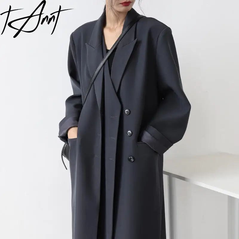 Tannt Women Blazer Asymmetry Splicing Long Chic And Elegant Woman Jacket Vintage Fashion Oversize Winter Jacket 2023 New
Tannt Women Blazer Asymmetry Splicing Long Chic And Elegant Woman Jacket Vintage Fashion Oversize Winter Jacket 2023 New