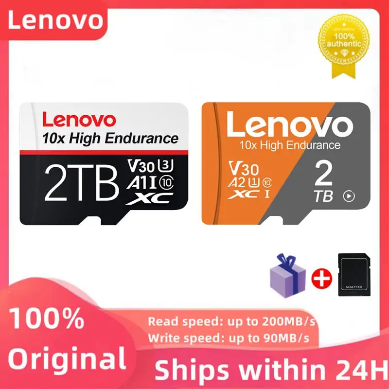 

Lenovo 2TB High Speed Memory Card 512GB Micro TF SD Card Class10 1TB Mini SD Card 128GB TF Flash Card 256GB For Nintendo Switch