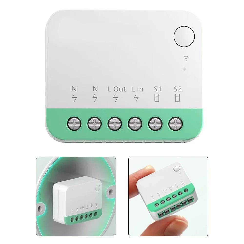 Умный модуль Wi-Fi 10 А, модуль переключателя для MINIR4M, для умного Wi-Fi, поддерживает дистанционное управление, электрооборудование, инструменты
Умный модуль Wi-Fi 10 А, модуль переключателя для MINIR4M, для умного Wi-Fi, поддерживает дистанционное управление, электрооборудование, инструменты