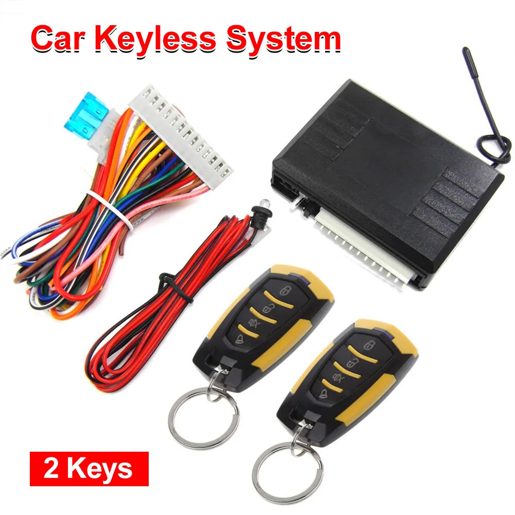12V Car Central Door Lock Kit with Remote Keyless Entry System Button Start Stop Alarm Keychain Central Lock
12V Car Central Door Lock Kit with Remote Keyless Entry System Button Start Stop Alarm Keychain Central Lock