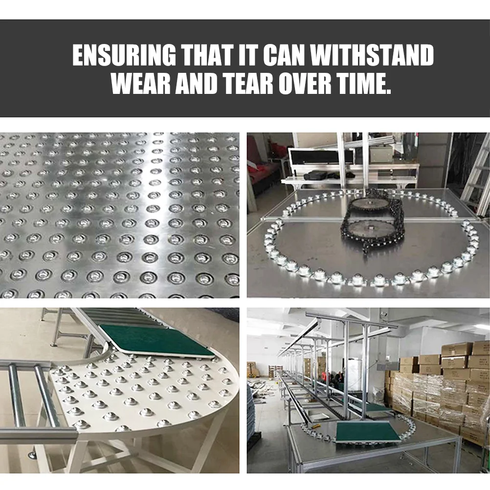 10 Pcs Roller Ball Flying Saucer Wheel Caster Rollers Transfer Bearing Steel Replacement Wheels 
10 Pcs Roller Ball Flying Saucer Wheel Caster Rollers Transfer Bearing Steel Replacement Wheels