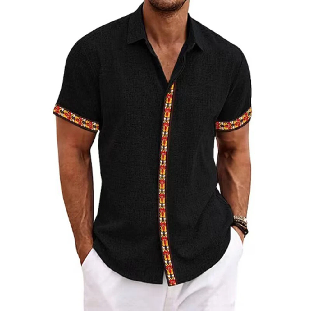 Fashion Summer Men's Ethnic Printing Beach Short Sleeve Button Down Shirts And Blouses Tops Shirt Male Clothing
Fashion Summer Men's Ethnic Printing Beach Short Sleeve Button Down Shirts And Blouses Tops Shirt Male Clothing