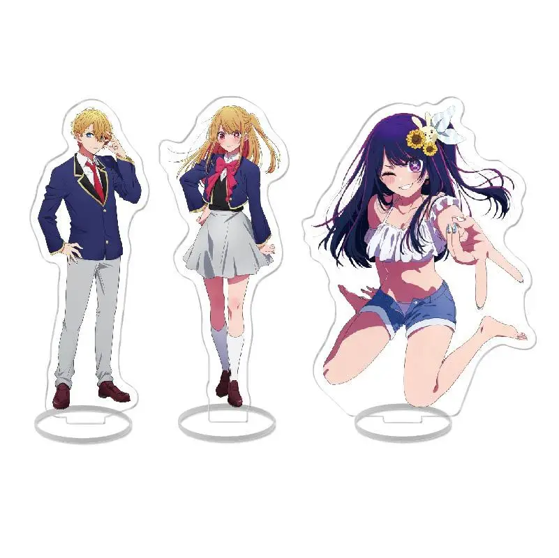 Oshi no Ko аниме Рубин Hoshino Kana Arima Akane Aquamarine фигурка на акриловой подставке настольное украшение Коллекционная модель игрушка для косплея
Oshi no Ko аниме Рубин Hoshino Kana Arima Akane Aquamarine фигурка на акриловой подставке настольное украшение Коллекционная модель игрушка для косплея