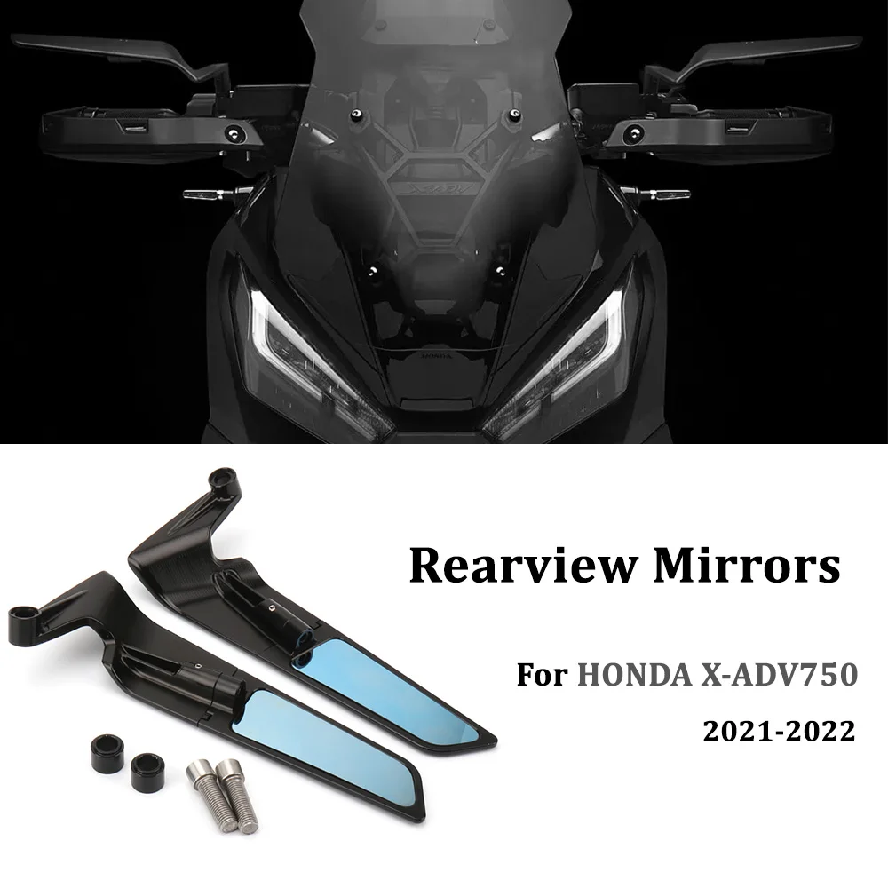 

New Motorcycle Rearview Mirrors Side Mirrors Accessories Universal For Honda X-ADV750 X-ADV 750 XADV750 XADV 750 2021 2022