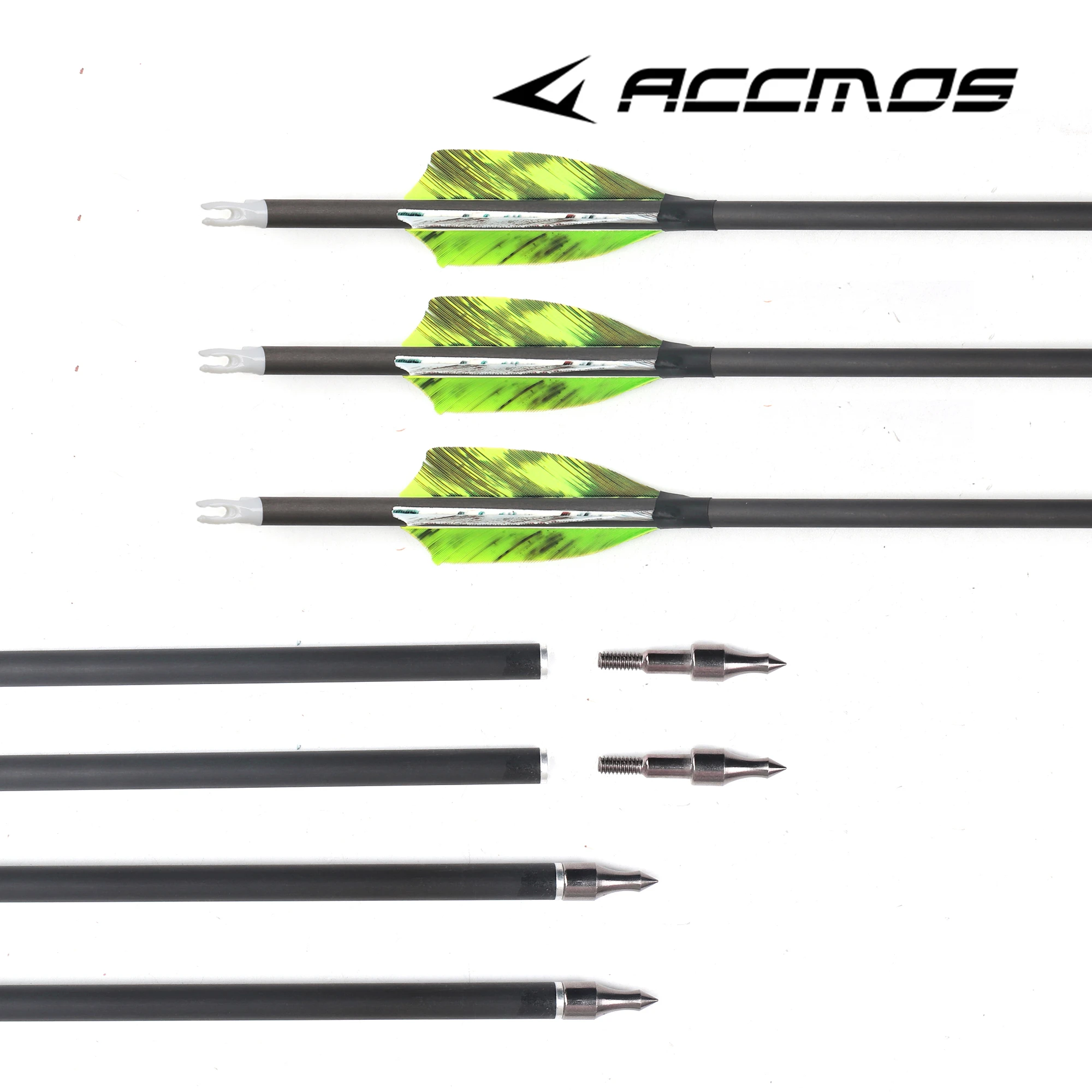 6/12/18pcs 31inchSpine300/350/400/500/600/700/800Pure Carbon Turkey Feather Arrow ID6.2mm Archery for Recurve Bow Shooting
6/12/18pcs 31inchSpine300/350/400/500/600/700/800Pure Carbon Turkey Feather Arrow ID6.2mm Archery for Recurve Bow Shooting