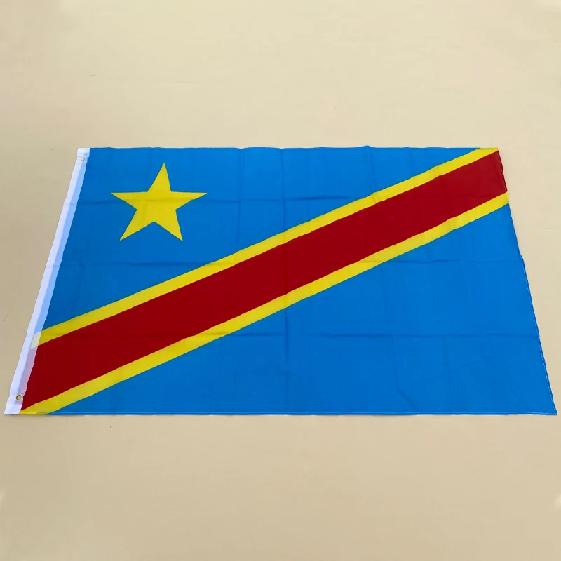 EOODLOVE FLAG Congo Flag 90X150cm Democratic Republic of Congo Flag 3x5 feet Flag Family Activity Decoration Flag Customizable
EOODLOVE FLAG Congo Flag 90X150cm Democratic Republic of Congo Flag 3x5 feet Flag Family Activity Decoration Flag Customizable