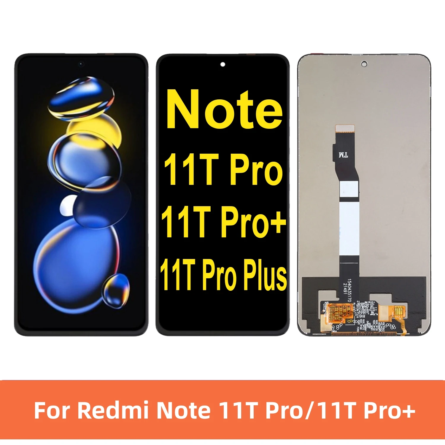 Original 6.6" For Xiaomi Redmi Note 11T Pro Plus 22041216C 22041216UC LCD Display Touch Screen Digitizer Assembly
Original 6.6" For Xiaomi Redmi Note 11T Pro Plus 22041216C 22041216UC LCD Display Touch Screen Digitizer Assembly