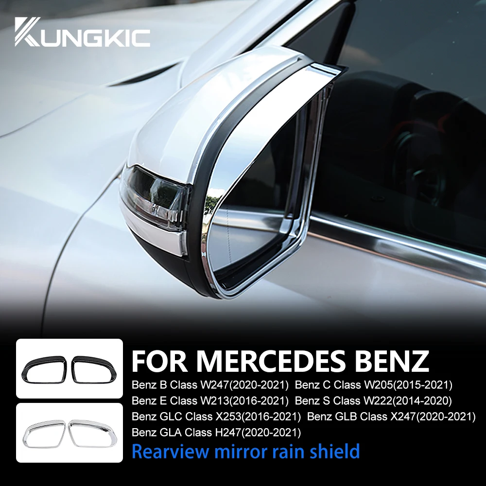 Для Mercedes Benz B C E S Class W247 W205 W213 W222 GLC X253 GLB X247 GLA H247 LHD серебряное защитное покрытие от дождя для зеркала заднего вида
Для Mercedes Benz B C E S Class W247 W205 W213 W222 GLC X253 GLB X247 GLA H247 LHD серебряное защитное покрытие от дождя для зеркала заднего вида