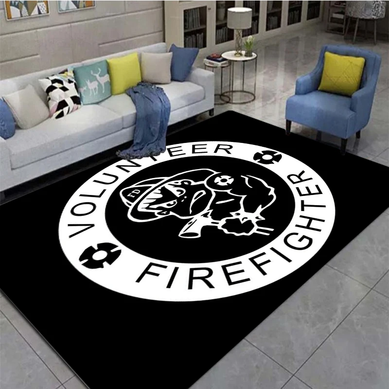 Simple black and white logo pattern carpet, living room and bedroom decorative floor mat, sofa and children's area anti-skid mat
Simple black and white logo pattern carpet, living room and bedroom decorative floor mat, sofa and children's area anti-skid mat