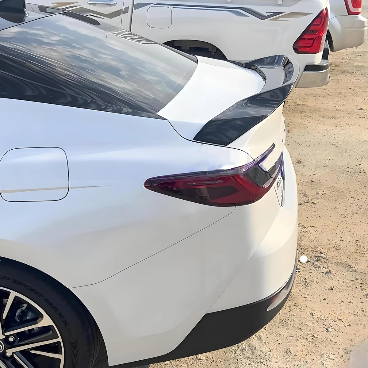 Rear Trunk Spoiler Wing For Toyota Camry 2025 2026 R Style LE/SE/XLE/XSE/Hybrid High Kick Duckbill Trunk Spoiler Lip Tuning Kit Rear Trunk Spoiler Wing For Toyota Camry 2025 2026 R Style LE/SE/XLE/XSE/Hybrid High Kick Duckbill Trunk Spoiler Lip Tuning Kit