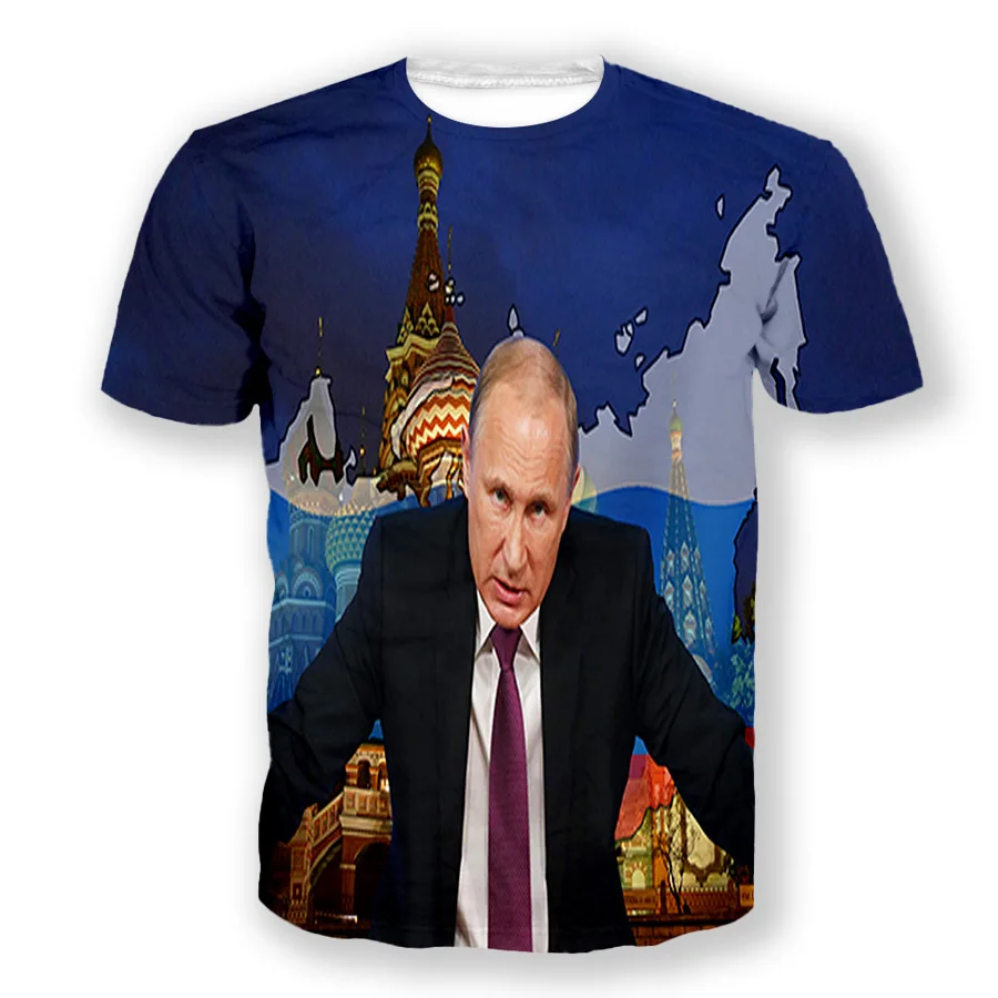 New 3D Print Putin Causal Clothing Fashion Men Women T-shirt Plus Size S-7XL Four Seasons Casual Oversized
New 3D Print Putin Causal Clothing Fashion Men Women T-shirt Plus Size S-7XL Four Seasons Casual Oversized