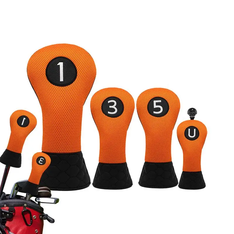 4Pcs/set Golf Clubs Head Covers Portable Waterproof PU Golf Heads Protector Golf Supplies For Golf Lovers
4Pcs/set Golf Clubs Head Covers Portable Waterproof PU Golf Heads Protector Golf Supplies For Golf Lovers