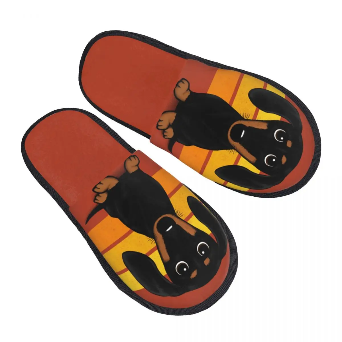 Cartoon Dachshund Dog Comfort Scuff Memory Foam Slippers Women Badger Wiener Sausage Spa House Shoes
Cartoon Dachshund Dog Comfort Scuff Memory Foam Slippers Women Badger Wiener Sausage Spa House Shoes