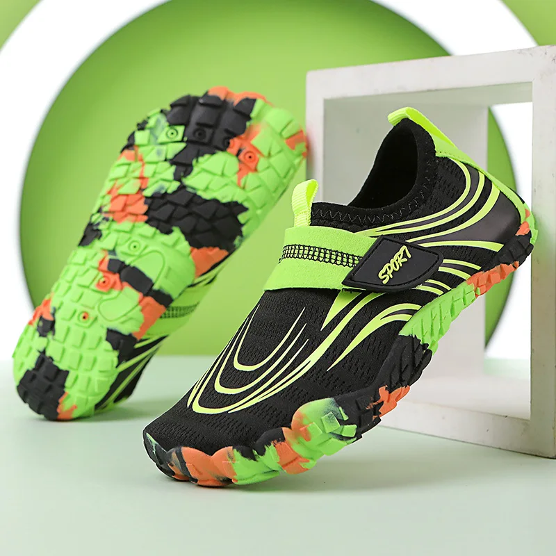 أحذية مائية صيفية قابلة للتنفس حافي القدمين للأطفال الأولاد أحذية رياضية للشاطئ ومضادة للانزلاق للأطفال في الأماكن المغلقة أحذية ركض للياقة البدنية أحذية مائية صيفية قابلة للتنفس حافي القدمين للأطفال الأولاد أحذية رياضية للشاطئ ومضادة للانزلاق للأطفال في الأماكن المغلقة أحذية ركض للياقة البدنية