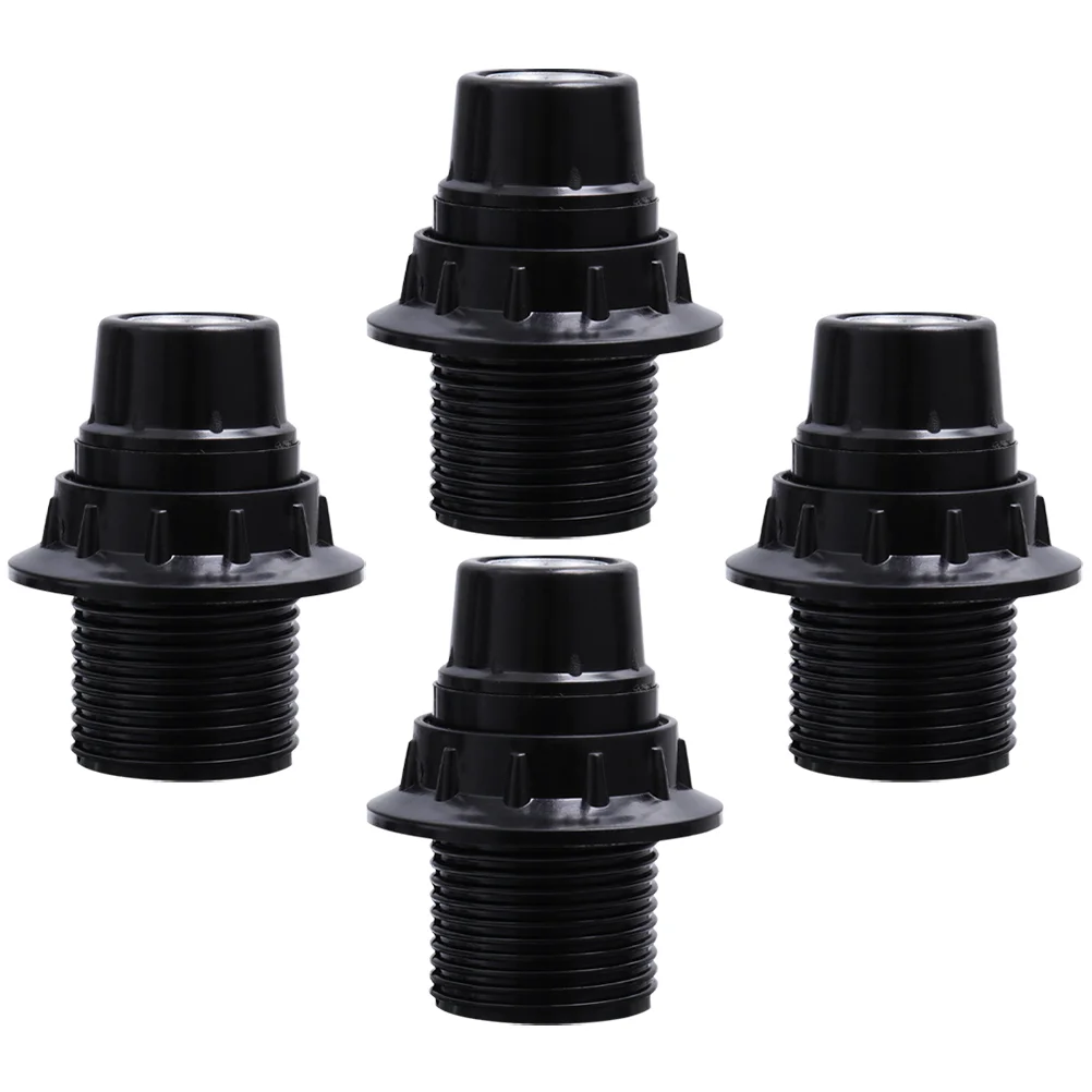 4 Pcs E14 Aluminum Cover Bakelite Lamp Holder Screw Self-locking Half-thread (4pcs) Component
4 Pcs E14 Aluminum Cover Bakelite Lamp Holder Screw Self-locking Half-thread (4pcs) Component