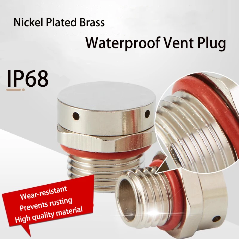 1PCS Metal Waterproof Vent Plug Air Pressure Balance Screw Brass Nickel Plated Safety Relief Valve M5 M6 M8 M10 M12 M16 M18 M20
1PCS Metal Waterproof Vent Plug Air Pressure Balance Screw Brass Nickel Plated Safety Relief Valve M5 M6 M8 M10 M12 M16 M18 M20
