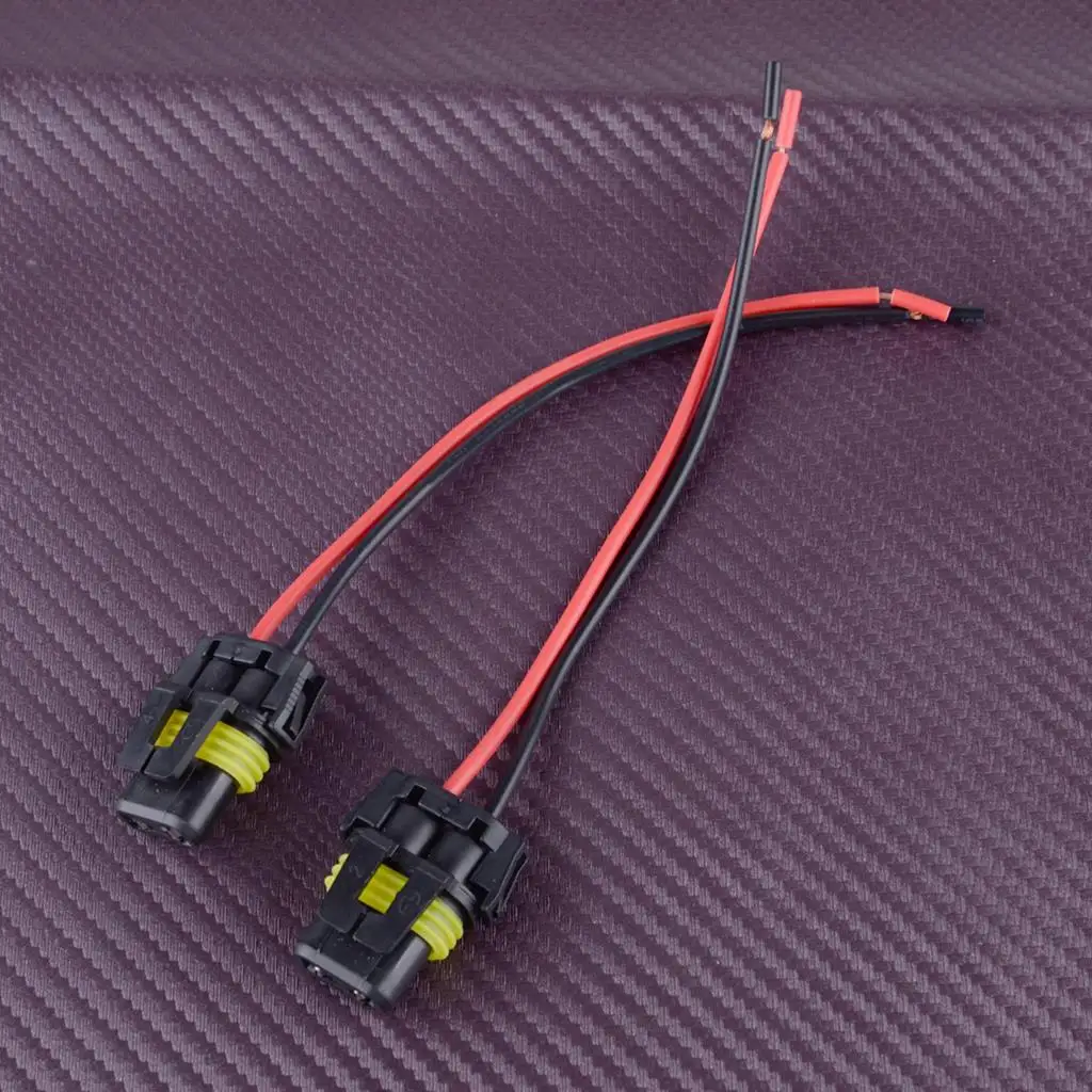 2Pcs 12V Wire Pigtail Female P Fog Light Lamp Two Harness Bulb Socket Universal 9005 HB3 9145 H10 9006 HB4 9012 9006XS 9011 HIR1
2Pcs 12V Wire Pigtail Female P Fog Light Lamp Two Harness Bulb Socket Universal 9005 HB3 9145 H10 9006 HB4 9012 9006XS 9011 HIR1