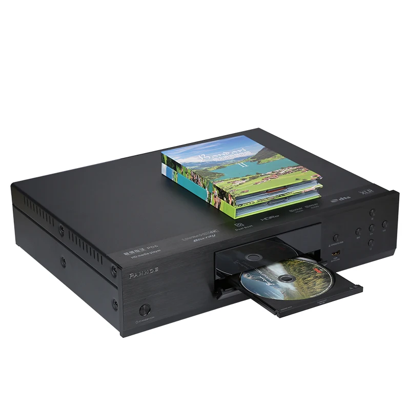 Pannde PD6X/PD6 Blu-ray 4K Ul-tra HD Elite Audio Video HDR SACD DVD-Audio CD Player DTS 7.1CH/192KHz PCM 5.1CH DSD ESS9038Pro
Pannde PD6X/PD6 Blu-ray 4K Ul-tra HD Elite Audio Video HDR SACD DVD-Audio CD Player DTS 7.1CH/192KHz PCM 5.1CH DSD ESS9038Pro