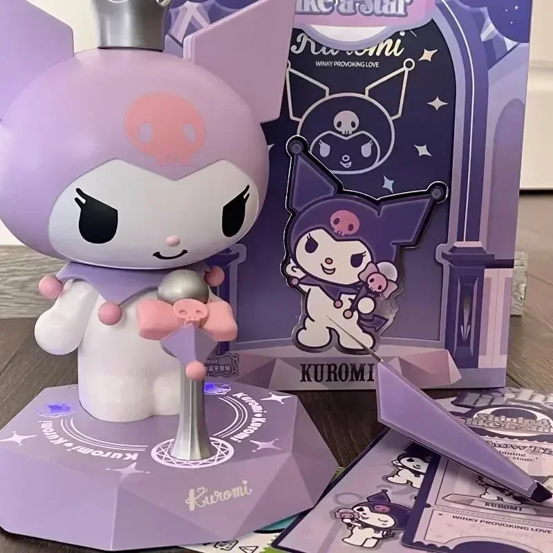 Sanrio Kuromi Bluetooth Speaker Stage Star Speaker Cartoon Anime Speaker Desktop Decoration Toys Children Christmas Gift
Sanrio Kuromi Bluetooth Speaker Stage Star Speaker Cartoon Anime Speaker Desktop Decoration Toys Children Christmas Gift